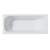 Акриловая ванна CORPA NERA Botticelli 180х80 прямоугольная, универсальная, белый — 