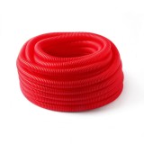 Защитная гофра Ф20 для труб отопления (красная) — 