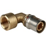 Stout Угольник-переходник с внутренней резьбой 1/2"х20 для металлопластиковых труб прессовой &mdash; 