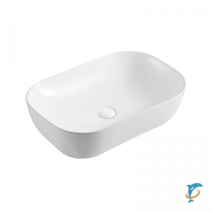 Раковина накладная Azario 600х400х145 белая AZ-2143P  (AZ-2143P)