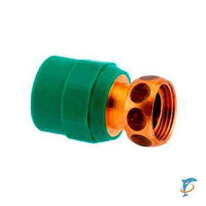 Полипропиленовая муфта с накидной гайкой Baenninger 40 мм х G 1 1/2'' НГ PP-R G 8332 (5R5109A111)