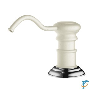 Дозатор для моющего средства OM-01-PA латунь/пастила NEW  (4995033)