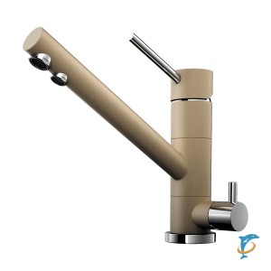 Смеситель OMOIKIRI Tonami-CH для кухни гранит/шампань (4994083)