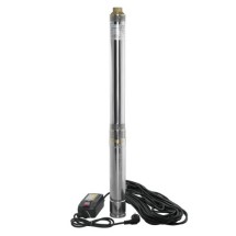 Скважинный насос Aquario ASP 1.5C-40-75 — Глубина погружения 20 м; Максимальный напор 51 м; Пропускная способность 3 куб. м/час; Напряжение сети 220/230 В; Потребляемая мощность 620 Вт; Номинальная мощность 370 Вт; Качество воды чистая; Допустимая температура жидкости до 35°C; Механизм насоса центробежный; Диаметр насоса 75 мм; Диаметр разъема соединения 1"; Длина сетевого шнура 25 м;