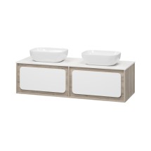 Тумба для комплекта Misty Дубль 150 подвесная — 