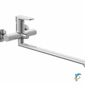 Смеситель Cersanit для ванны MODUO с длинным изливом однорычажный (64098)