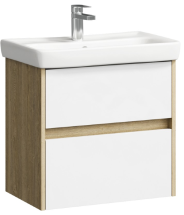 Тумба для комплекта Aqwella City 60 подвесная дуб балтийский — 