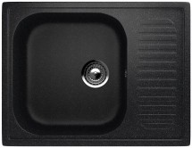 Односекционная реверсивная мойка ULGRAN U-202 черный — 