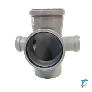 Крестовина канализационная Ф110/50/110/50/ 90 (Millennium)  (18049
)