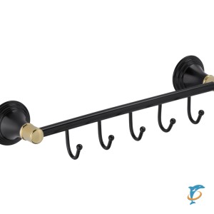 Планка 5 крючков Fixsen Luksor FX-71605-5B  (FX-71605-5B)