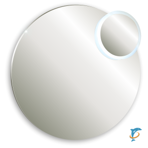 Зеркало AZARIO SATELLIT D1000 c подсветкой и диммером, сенсорный выключатель (LED-00002484)  (LED-00002484)