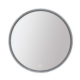 Зеркало с подсветкой Azario Лайвли 800х800х55 АZ-LED011925, черный матовый &mdash; 