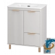 Тумба с раковиной Brevita Risacca Crema 70  (RIS-06070-0342Я+Б-ОНД070-01)
