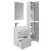 Пенал Dreja SLIM 30 подвесной/напольный, универсальный белый глянец/бетон