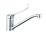 Смеситель для кухонной мойки G.lauf 4D4-A027 хром — 