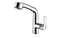 Смеситель Elghansa KITCHEN 56A1767 с выдвижной лейкой, хром — 