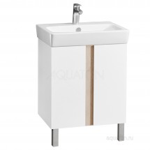 Тумба с раковиной Aquaton Кантри 60 белая, дуб верона — 