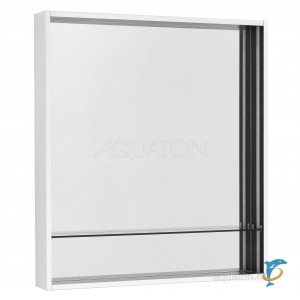 Зеркальный шкаф Aquaton Ривьера 60 белый матовый  (1A238902RVX20)
