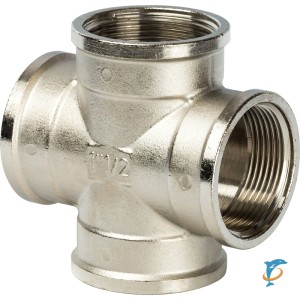 Stout Крестовина ВВ никелированная 1"1/2  (SFT-0031-000112)