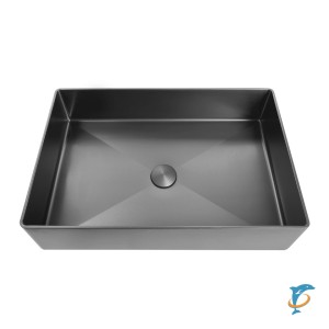 Раковина AltroBagno Astro 001018 MtGr из нержавеющей стали  (001018 MtGr)