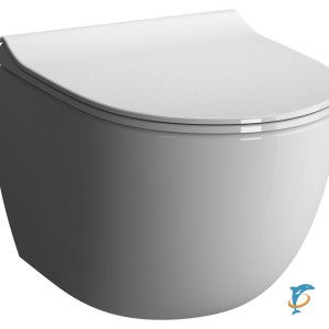 Унитаз подвесной Vitra Sento Rim-Ex 7748B003-0075, безободковый  (7748B003-0075)