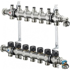 Коллектор Oventrop Multidis SF на 7 контуров (1404557)