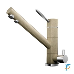 Смеситель OMOIKIRI Tonami-CA для кухни гранит/карамель  (4994221)