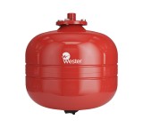 Мембранный бак Wester WRV 35 — Объем 35 л; Тип установки - Вертикальный; Макс. давление 5 бар; Диаметр 365 мм; Высота 453 мм; Присоединение 3/4 дюйм