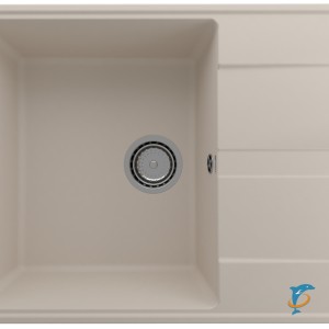 Мойка ULGRAN Quartz Prima 650 Лен  (Prima 650-02)