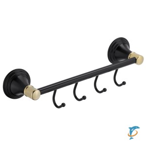 Планка 4 крючка Fixsen Luksor FX-71605-4B  (FX-71605-4B)