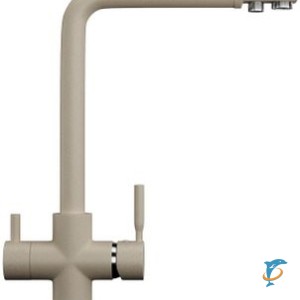 Смеситель для кухонной мойки Ulgran U-016 бежевый  (U-016-328)