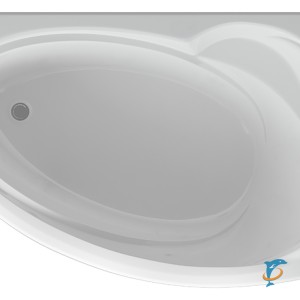 Ванна акриловая AZARIO PAOLINA асимметричная 170х97 см, правосторонняя (AV.0071170)  (AV.0071170)