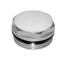 Заглушка Millennium 1/2 нар. c белым колпаком — Заглушка Millennium 1/2 нар.  c белым колпаком 