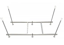 Сборный каркас к ванне AZARIO BELLA 170х80 см шпильки (AV.0023170K) &mdash; 