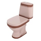 Унитаз-компакт Santeri &quot;СОНАТА&quot; декор бежевый — 