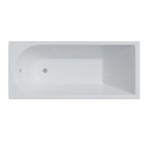 Акриловая ванна CORPA NERA Francesca 180х80 прямоугольная, универсальная, белый — 