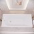 Акриловая ванна CORPA NERA Francesca 180х80 прямоугольная, универсальная, белый