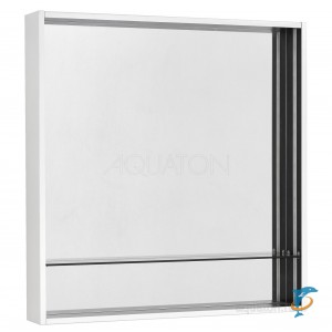 Зеркальный шкаф Aquaton Ривьера 80 белый матовый  (1A239102RVX20)