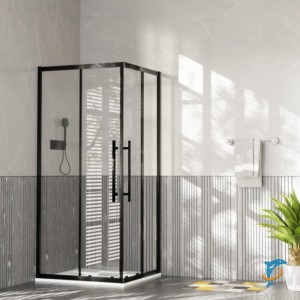 Душевое ограждение ESBANO ESF-80D1+120D2-B  (ESF-80D1+120D2-B)