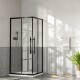 Душевое ограждение ESBANO ESF-80D1+120D2-B  (ESF-80D1+120D2-B)