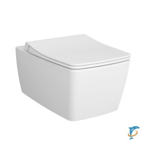 Унитаз подвесной Vitra Metropole Rim-Ex 7672B003-0075, безободковый  (7672B003-0075)