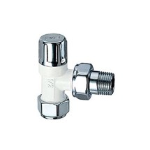 Вентиль запорный угловой LADY FAR TOP LINE 1/2 FL 0129 12P — Комплектующие и аксессуары для полотенцесушителей