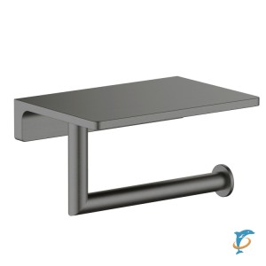 Бумагодержатель Timo Saona 13043/18 черное золото (13043/18)