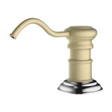 Дозатор для моющего средства OM-01-MA латунь/марципан NEW &mdash; 