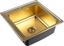 Кухонная мойка Zorg INOX SZR 5050 BRONZE —     врезная;
    прямоугольная;
    
    из нержавеющей стали;
    оснащена крылом;
    крыло слева;
    размеры (ШхГ) 80х50 см;