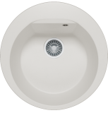 Мойка кухонная Polygran ATOL-520 Белый Хлопок — 