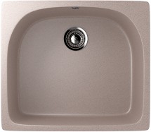 Односекционная реверсивная мойка ULGRAN U-408 песочный — 