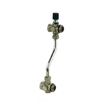 Вентиль LUXOR VB 752 —  Вентиль байпасный с соединениями для шарового крана с возможностью подсоединения термометра 