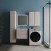 Шкаф пенал Style Line Бергамо L 30 см, с корзиной Люкс Plus антискрейтч, карамель