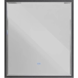 Зеркало интерьерное Cezares Interni CZR-SPC-INT-800-900-LED-TCH-WARM-TIT 80 см, с LED подсветкой и сенсорным выключателем, титан &mdash; 